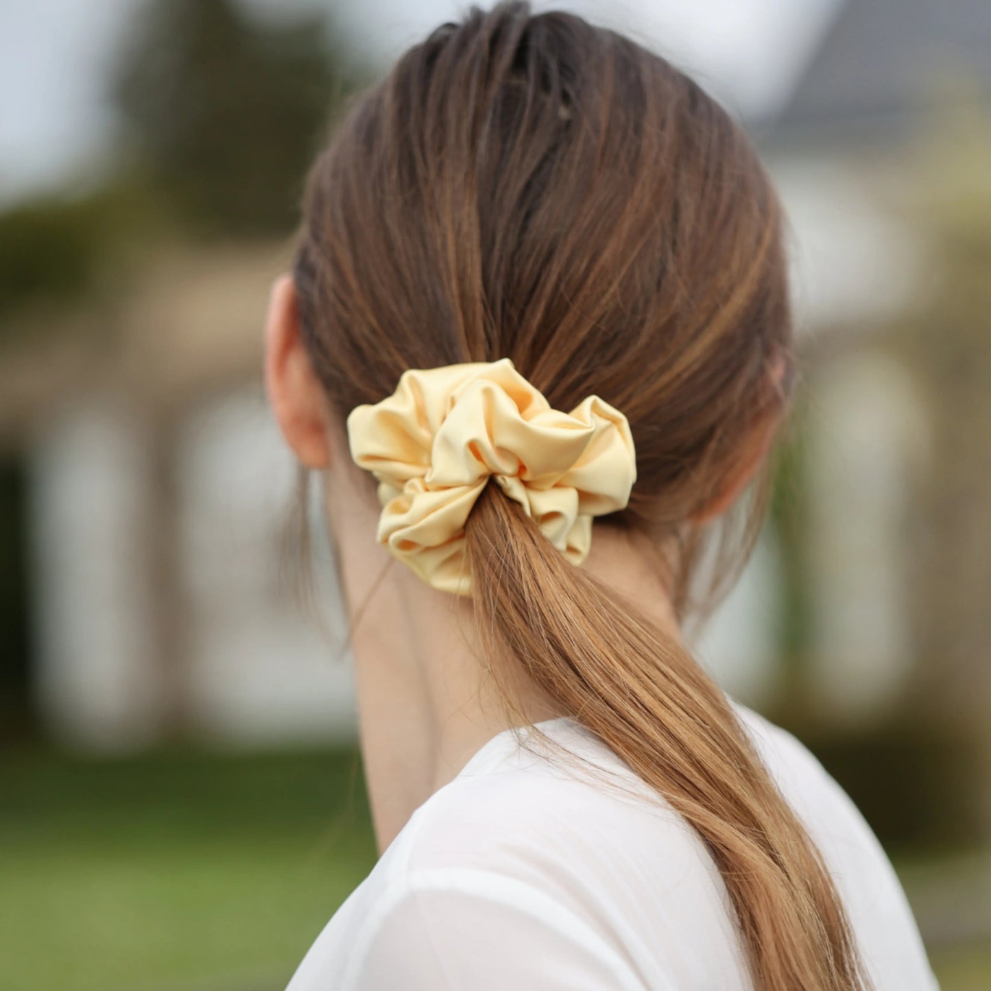 Jaune Aurore - Chouchou Cheveux - Les Chouchous de Justine