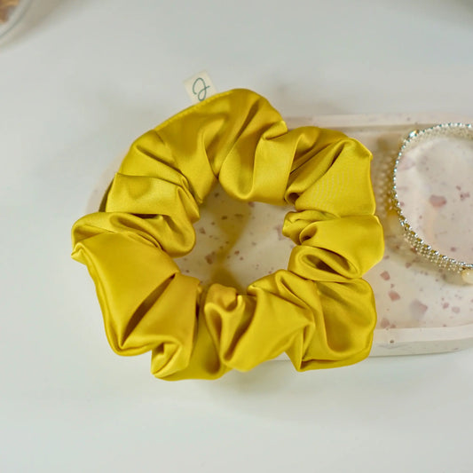 Jaune Moutarde - Chouchou Cheveux - Les Chouchous de Justine