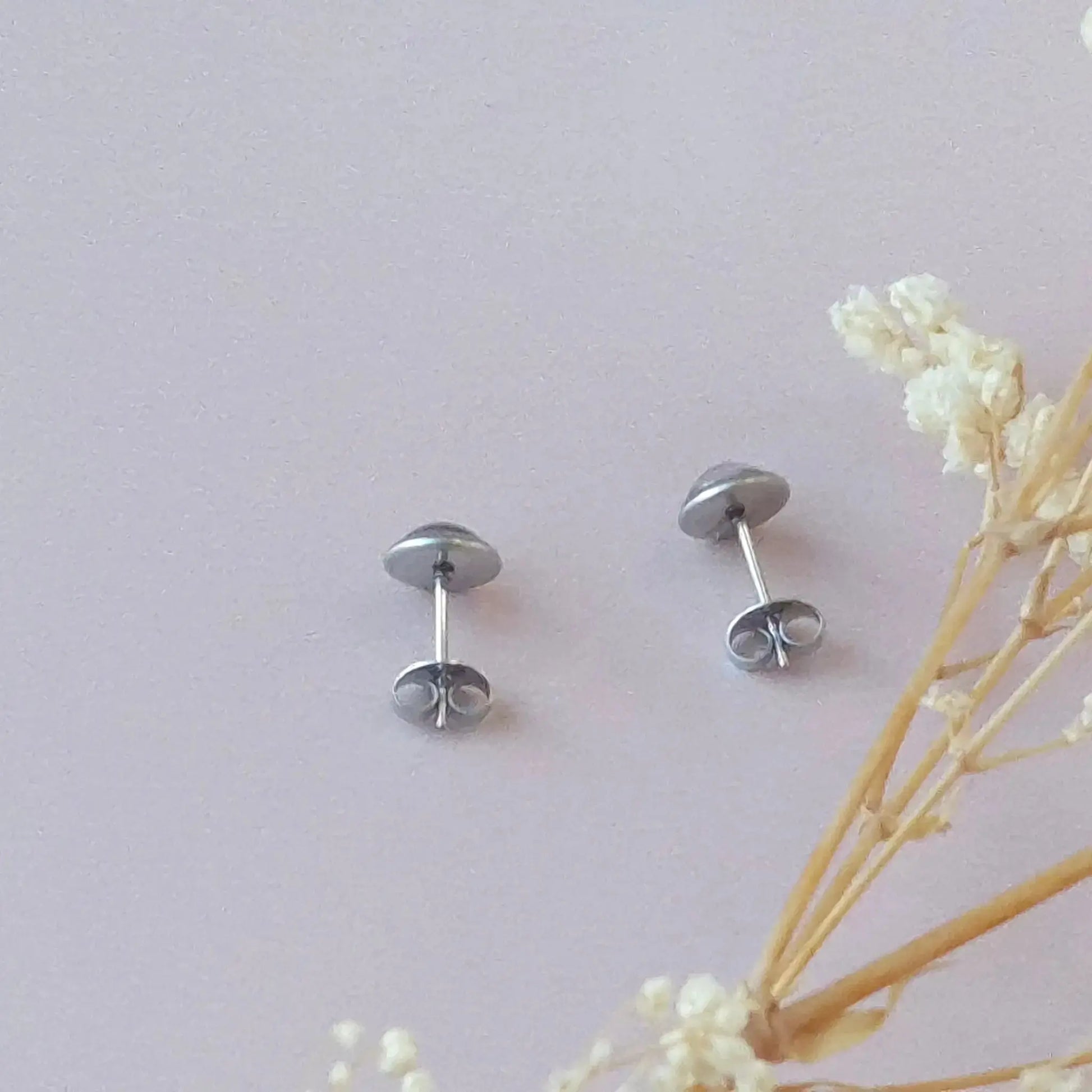 Puces d'oreilles Jaune Aurore - Les Chouchous de Justine