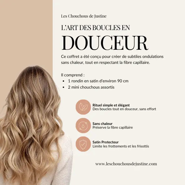 Coffret Boucles sans chaleur - Les Chouchous de Justine